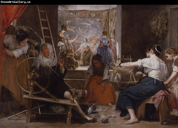 Diego Velazquez The Fable of Arachne (Las Hilanderas) (df01)